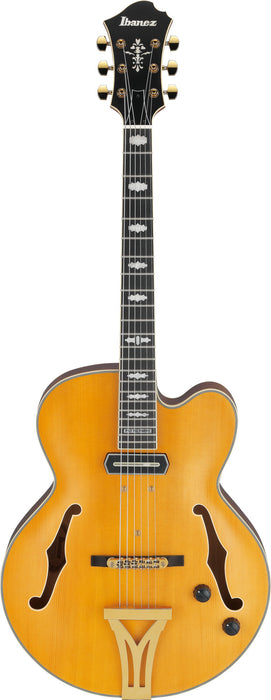 IBANEZ Pat Metheny Signature Hollow Body Guitar 6-String - Natural, Incl. Case
