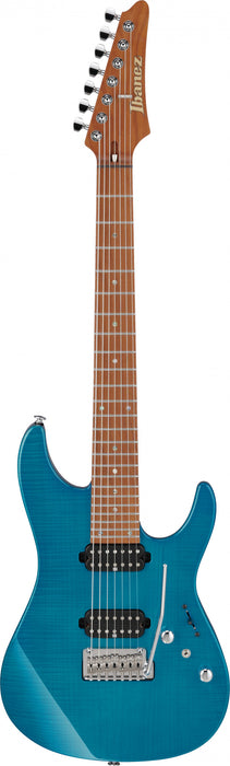 IBANEZ Martin Miller AZ Signature E-Guitar 7-String - Transparent Aqua Blue + Case