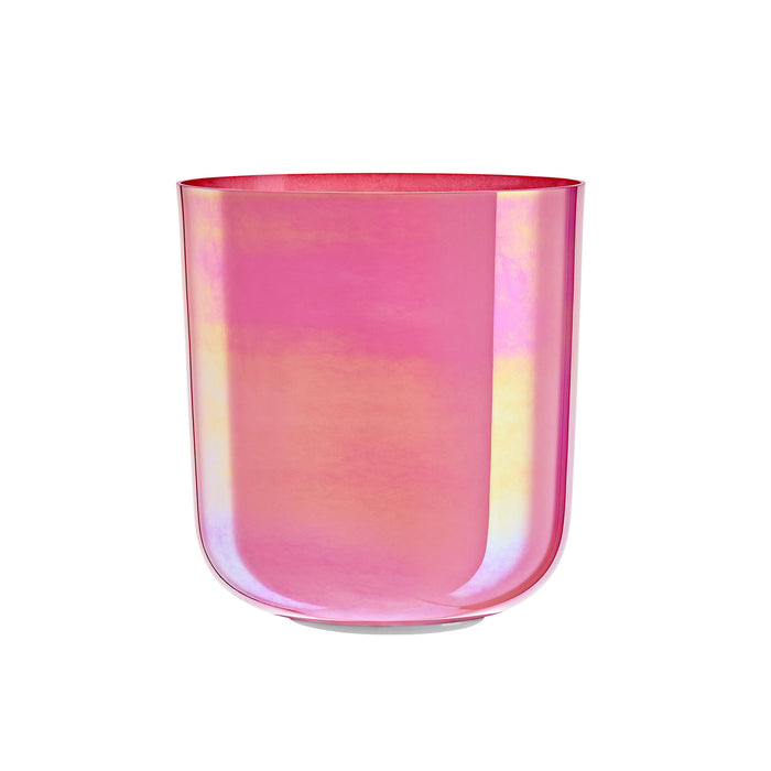 MEINL Sonic Energy Essence Crystal Singing Bowl 7.5" - G3/Throat Chakra/440 Hz - Lotus Pink