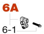 TAMA Rocker Cam Assembly for Dyna-Sync Twin Pedal (right side)