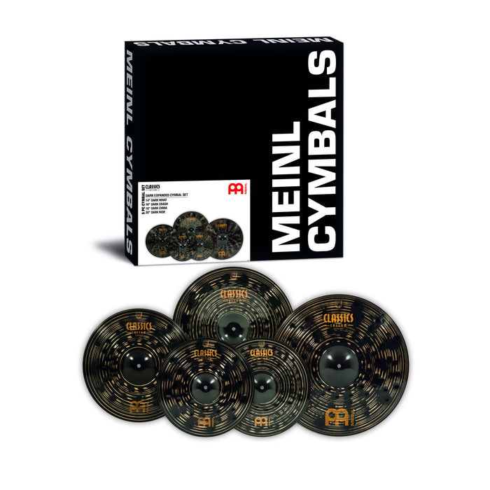 MEINL Cymbals Classics Custom Dark Expanded Cymbal Set