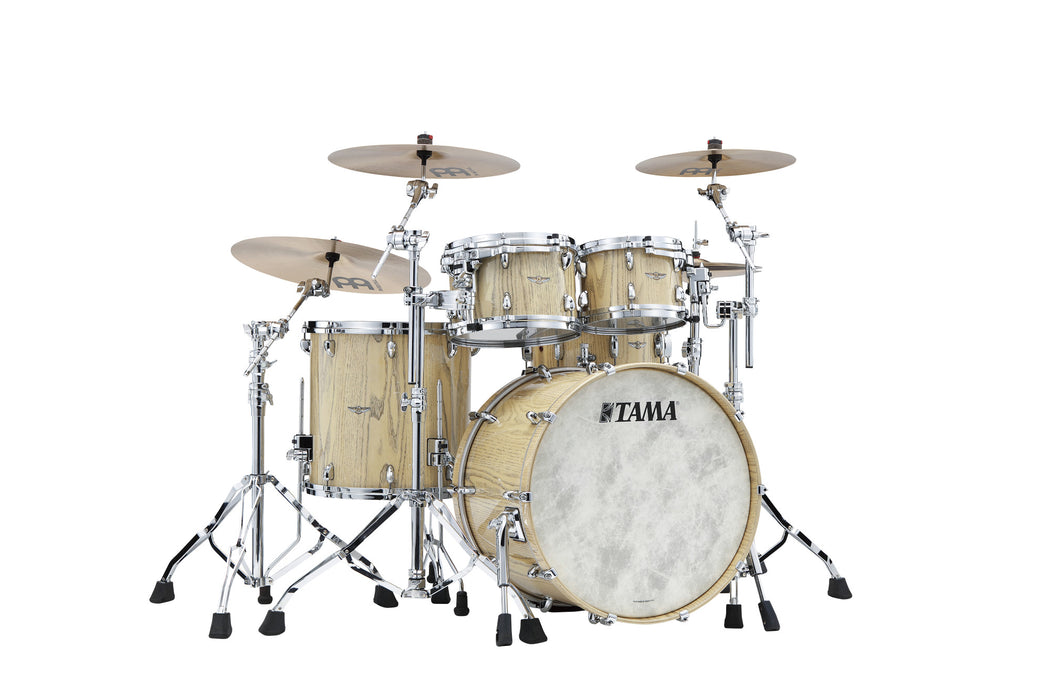 TAMA STAR Walnut Shell Kit 4 pcs - Antique White Japanese Chestnut/Chrome HW
