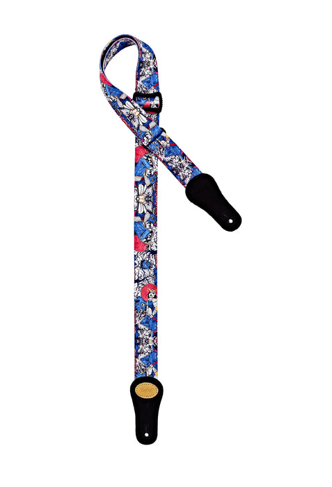 KEIKI Designer Series Nylon Ukulele Strap - "Samurai"