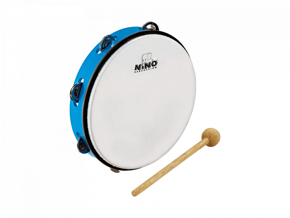 NINO Percussion Molded ABS Tambourine - 10"