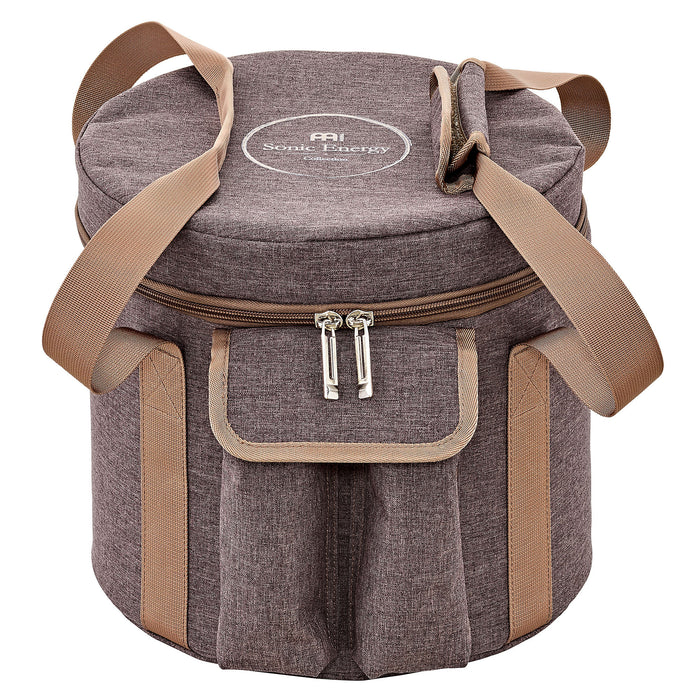 Meinl Sonic Energy 8" Crystal Singing Bowl Bag, for 8" bowls - Brown