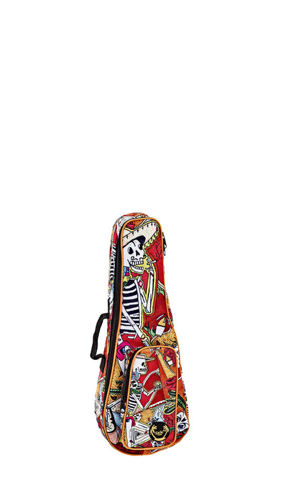 KEIKI Designer Series Soprano Ukulele Bag - El Muerto