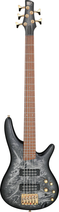 IBANEZ SR Electric Bass 5-String - Black Ice Frozen Matte