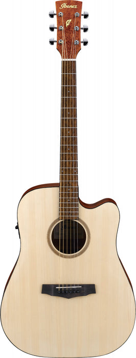 IBANEZ PF-Series Acoustic Guitar Cutaway Dreadnought 6 String - Preamp mit Onboard Tuner
