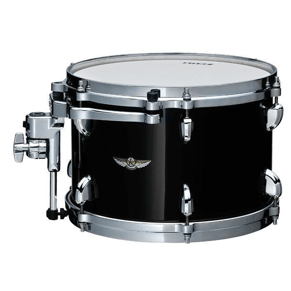 TAMA STAR Walnut Rack Tom 12" x 8" - Piano Black/Chrome HW