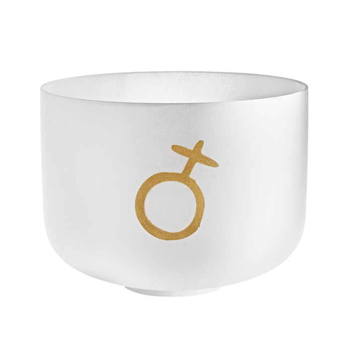 MEINL Sonic Energy Planetary Tuned Crystal Singing Bowl 12" - Earth Platonic Year/172.06 Hz