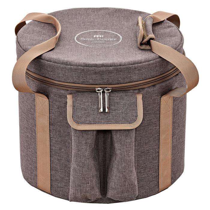 Meinl Sonic Energy 10" Crystal Singing Bowl Bag, for 9" & 10" bowls - Brown