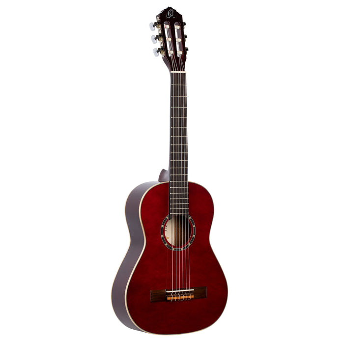 ORTEGA Family Series 1/2 Classical Guitar 6 String - Wine Red + Gigbag