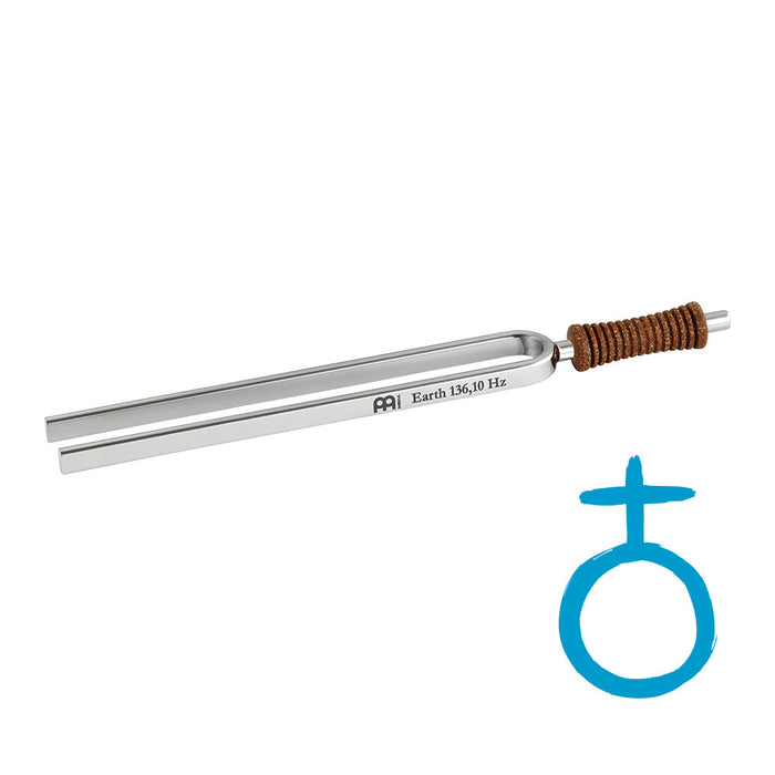 MEINL Sonic Energy Tuning Fork - Earth-Year/Om - 136.10 Hz/C#3
