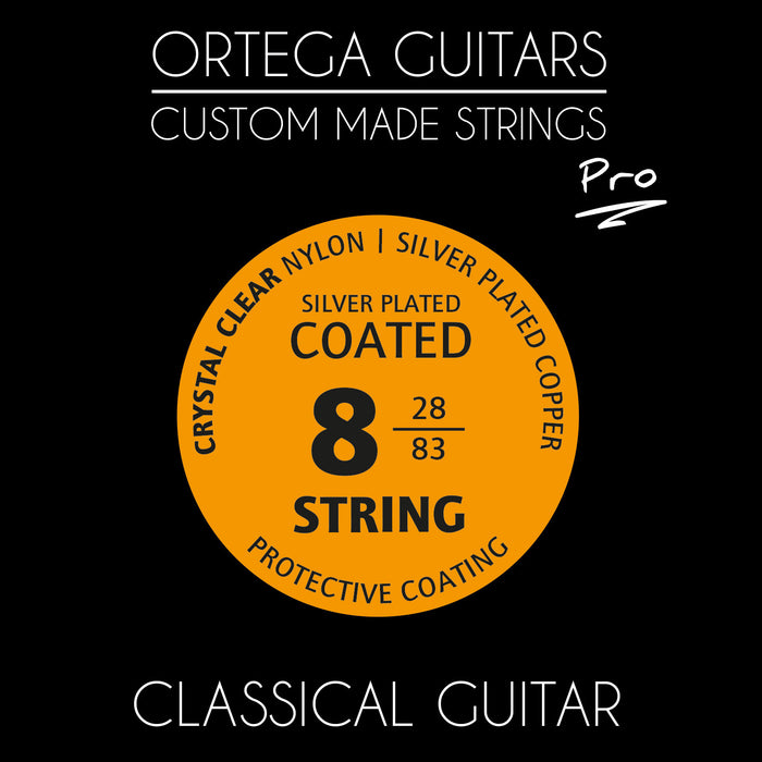 ORTEGA Custom Made Strings Pro - Classical Guitar 8 String