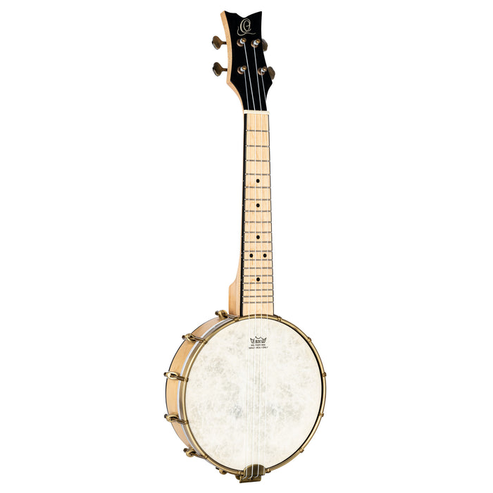 ORTEGA Banjolele Series Concert Ukulele 4 String - Maple Natural + Bag