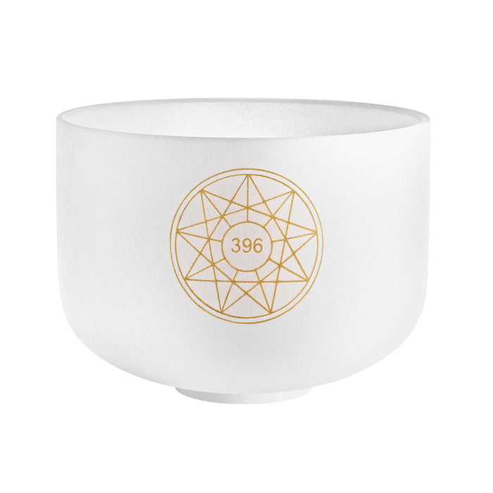 MEINL Sonic Energy Solfeggio Crystal Singing Bowl 10" - G4/Ut/396 Hz