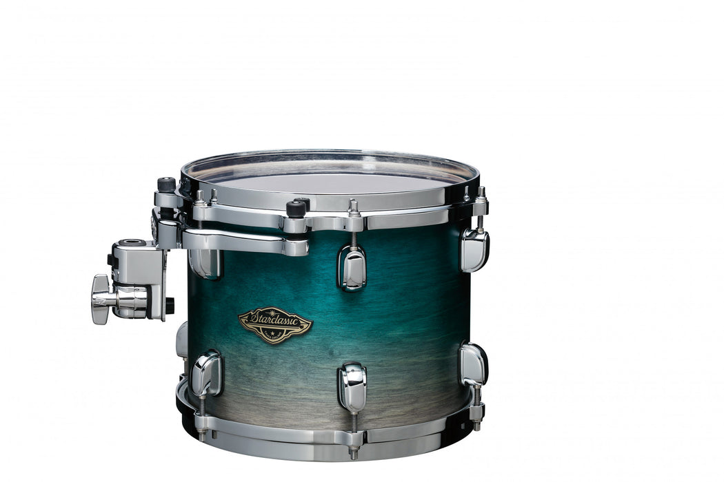 TAMA Starclassic Walnut/Birch Lacquer Rack Tom 13" x 9" - Satin Sapphire Fade/Chrome HW