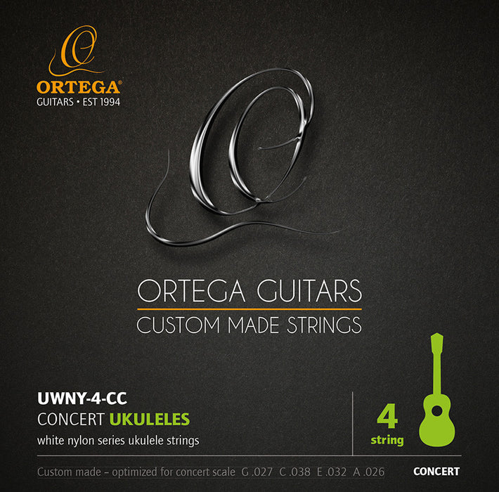 ORTEGA Custom Made Strings Ukulele String Set - Concert 4 String