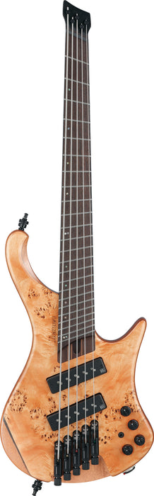 IBANEZ Bass Workshop EHB Electric Bass 5-String Multi Scale - Florid Natural Low Gloss + Gig Bag