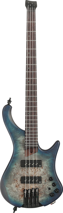 IBANEZ Bass Workshop EHB Electric Bass 4-String - Cosmic Blue Starburst Flat + Gig Bag