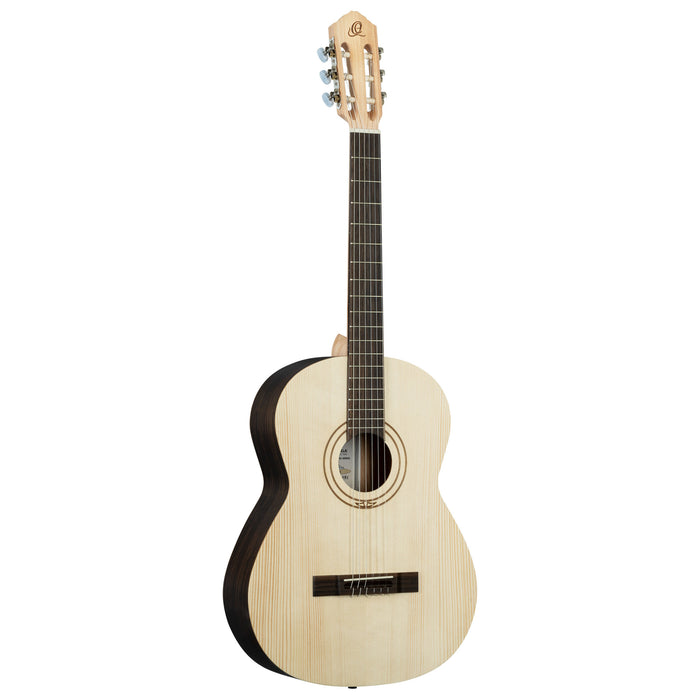 ORTEGA Traditional Series 4/4 Nylon String Guitar 6-String - Natural Spruce + Dust Cover