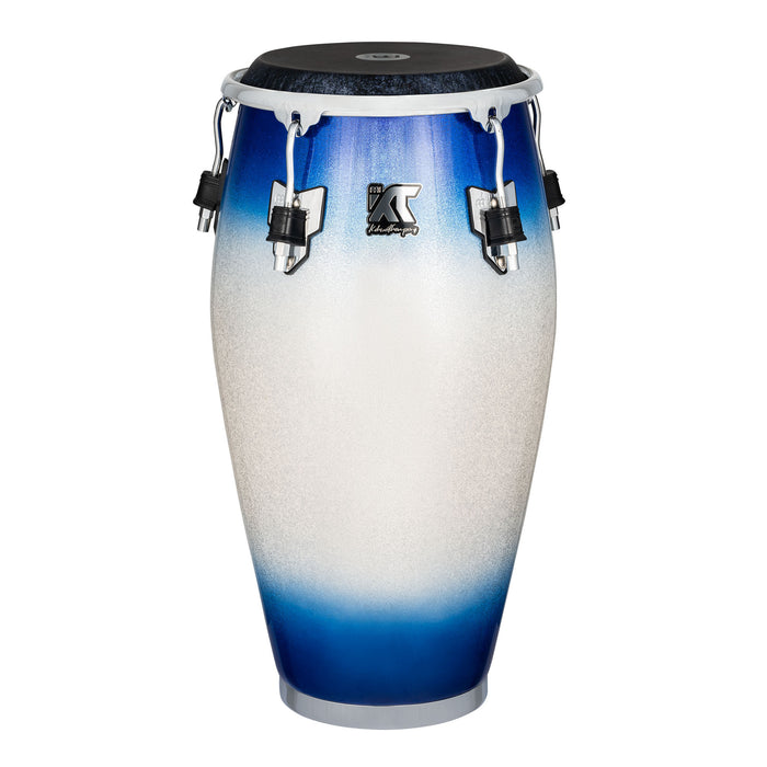 MEINL Percussion Artist Series William Kachiro Quinto 11"/REMO® Black Calfskin Skyndeep Heads - Electric Sky