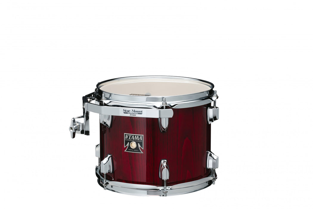 TAMA Superstar Classic Rack Tom 8" x 6" - Gloss Garnet Lacebark Pine/Chrome HW