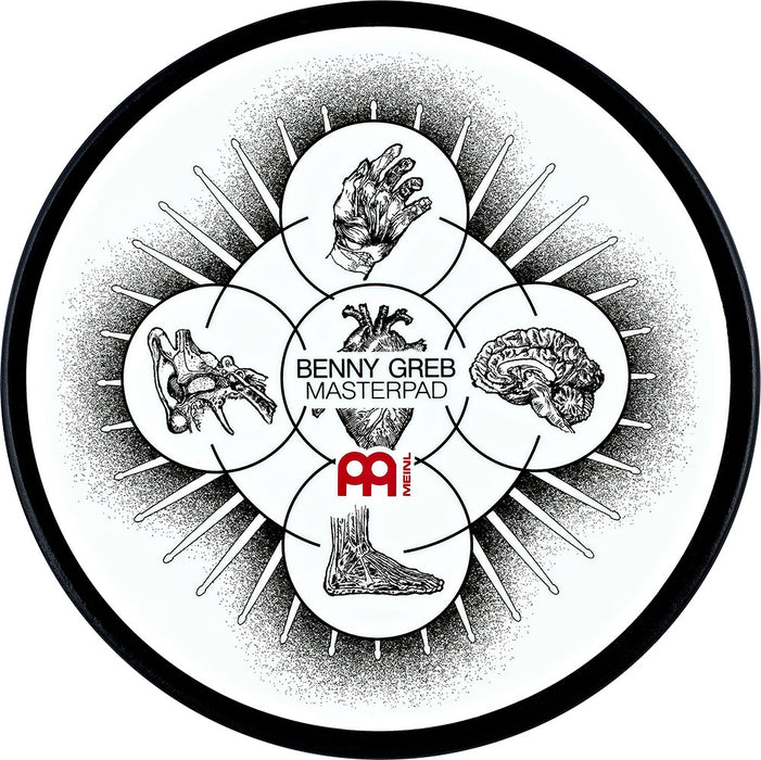 MEINL Cymbals Benny Greb Signature Practice Pad - 6"