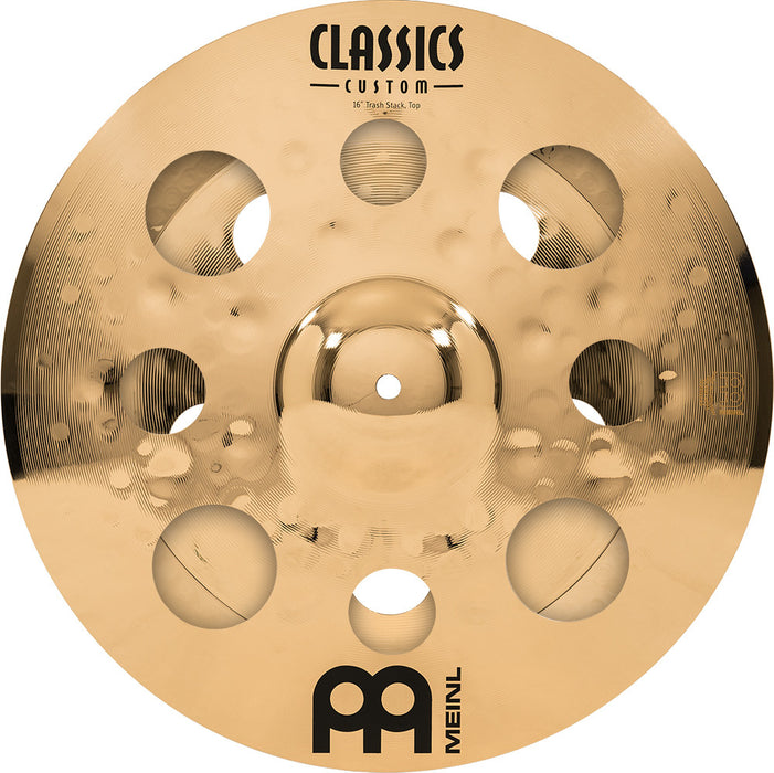MEINL Cymbals Classics Custom Brilliant Trash Stack - 16"
