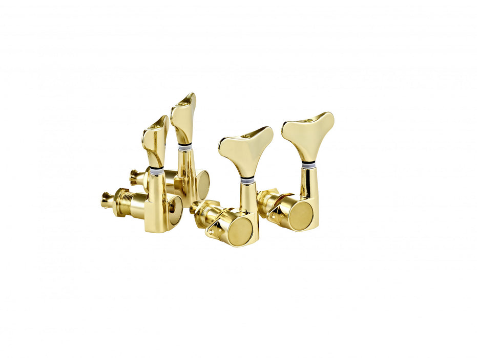 ORTEGA 2+2 Bass Tuning Machines - Gold