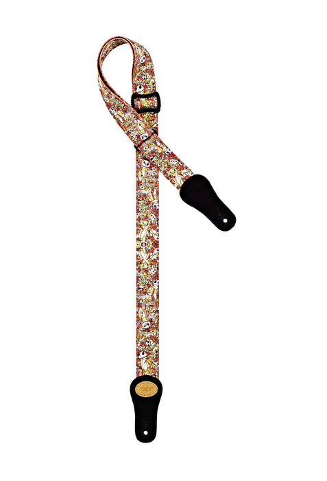 KEIKI Designer Series Nylon Ukulele Strap - "Vodoo Puppet"