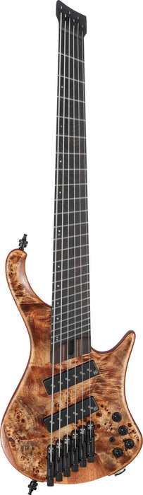 IBANEZ Bass Workshop EHB Electric Bass 6-String Multi Scale - Antique Brown Stained +Gig Bag