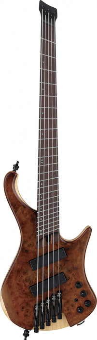 IBANEZ Bass Workshop EHB Electric Bass 5-String Multi Scale - Natural Mocha Low Gloss + Gig Bag