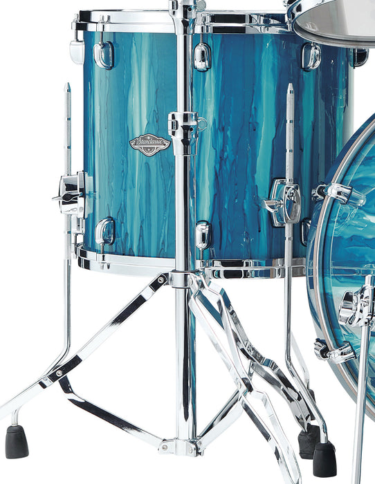 TAMA Starclassic Performer Floor Tom 14" x 14" - Sky Blue Aurora/Chrome HW