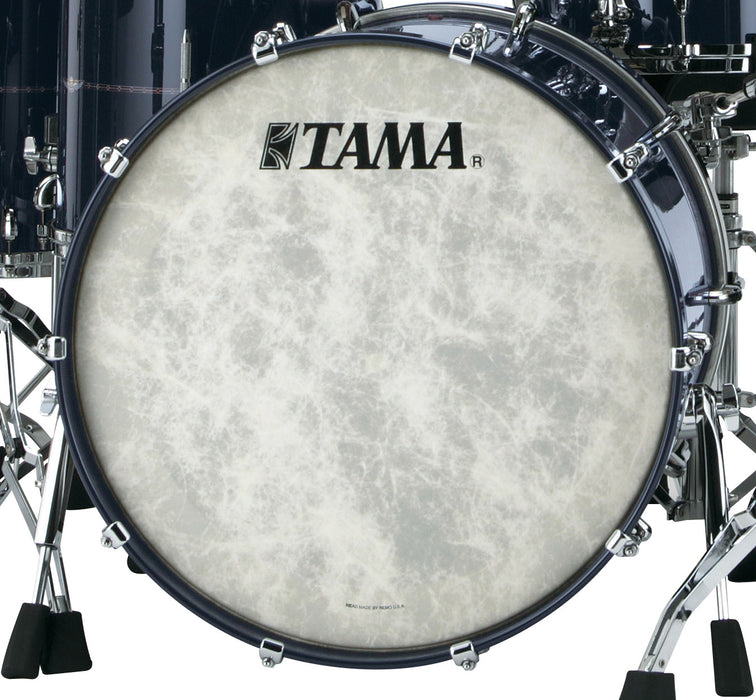 TAMA STAR Bubinga Bass Drum 22" x 18" - Smoky Black/Chrome HW/Drum Hoop Matched/with Inlay (outside)