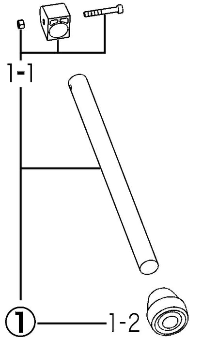 TAMA Leg for MS736BK/MS736LBK