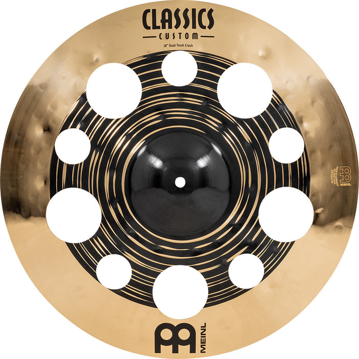 MEINL Cymbals Classics Custom Dual Trash Crash 18"