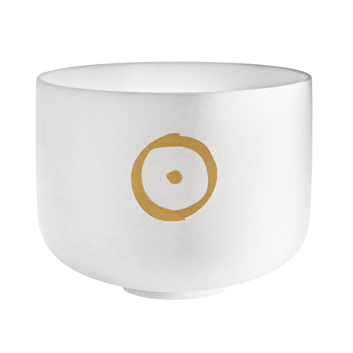 MEINL Sonic Energy Planetary Tuned Crystal Singing Bowl 12" - Sun/126.22 Hz