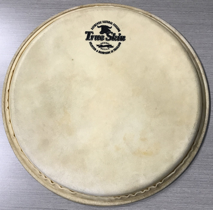 MEINL Percussion Head 12 1/2" for CS-WCO, WCO Meinl White True Skin Buffalo TTR Drum Hoop - True Skin Head