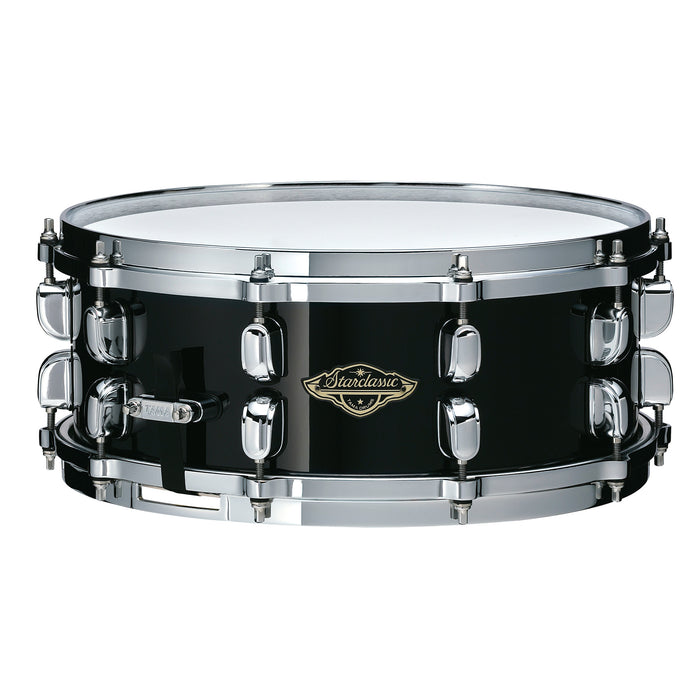 TAMA Starclassic Walnut/Birch Snare Drum 13" x 6" Piano Black/Chrome HW