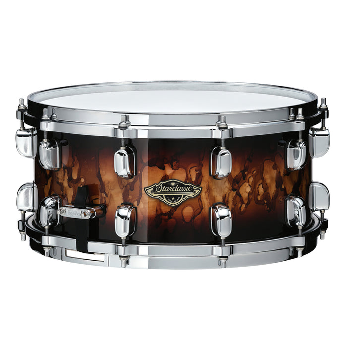 TAMA Starclassic Walnut/Birch Snare Drum 13" x 6" - Molten Brown Burst/Chrome HW