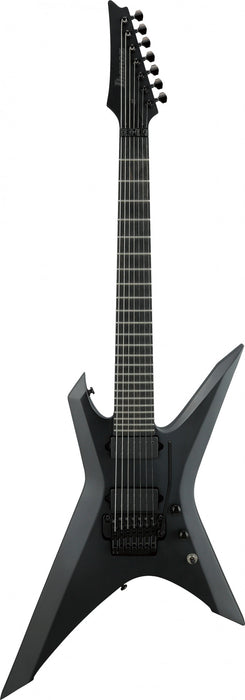 IBANEZ Iron Label Xiphos Electric Guitar 7-String - Black Flat
