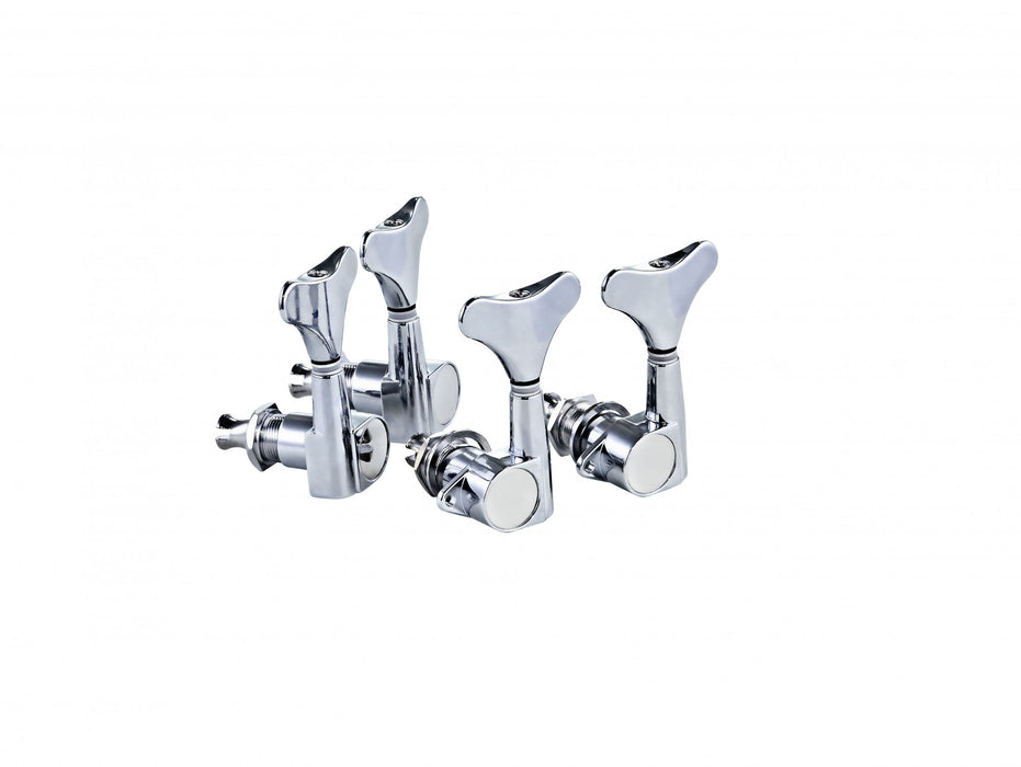 ORTEGA 2+2 Bass Tuning Machines - Chrome