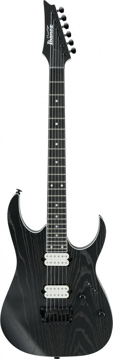 IBANEZ Prestige RGR Electric Guitar 6-String - Weatherd Black + Case M20RG