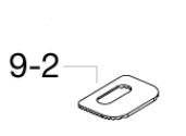 TAMA Rubber Plate (Heel Side) for Dyna-Sync Single Pedal