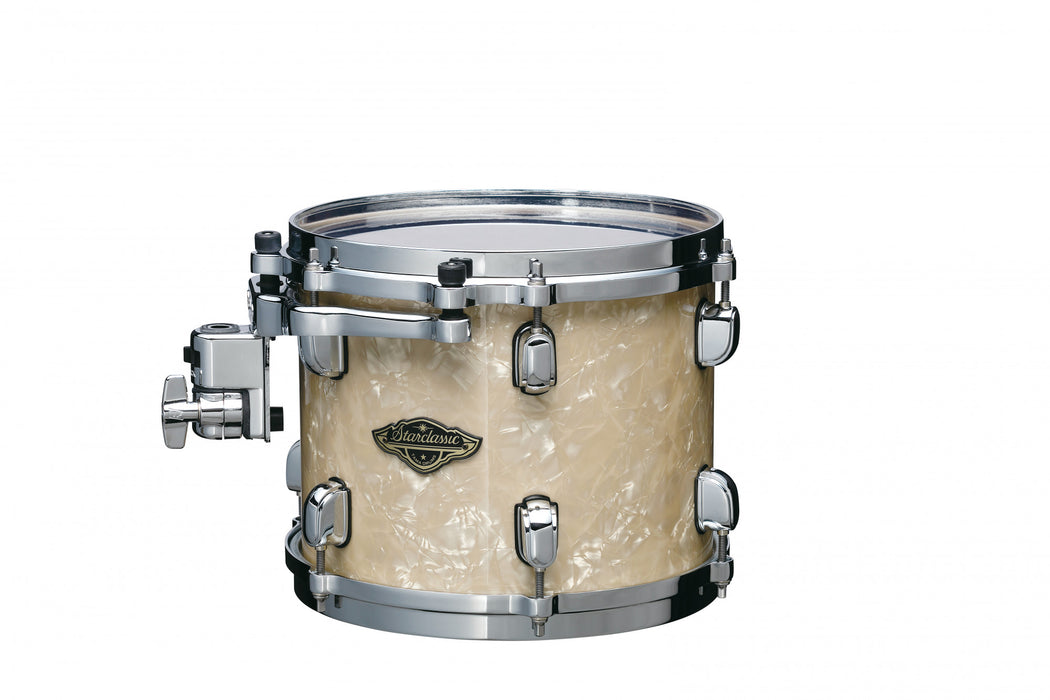 TAMA Starclassic Walnut/Birch Duracover Wrap Rack Tom 10" x 7" - Vintage Marine Pearl/Chrome HW