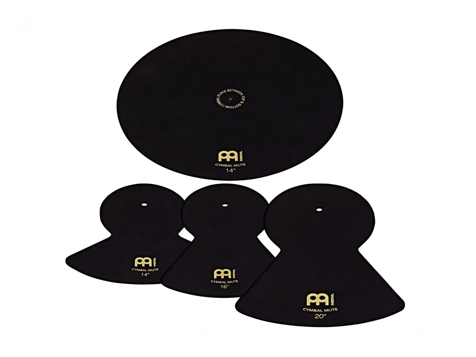 MEINL Cymbals Cymbal Mute Set - 14"/16"/20"