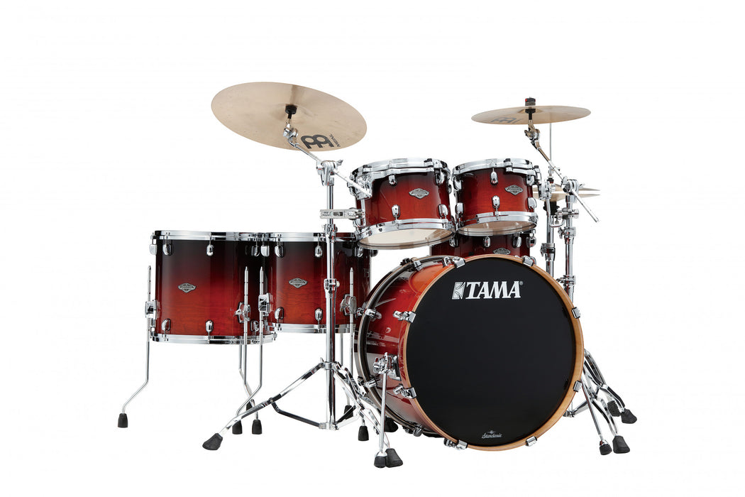 TAMA Starclassic Performer Shell Kit 5 pcs - Dark Cherry Fade/Chrome HW