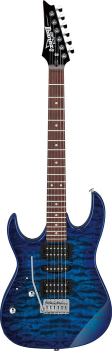 IBANEZ GIO GRX Electric Guitar 6-String Lefty - Transparent Blue Burst