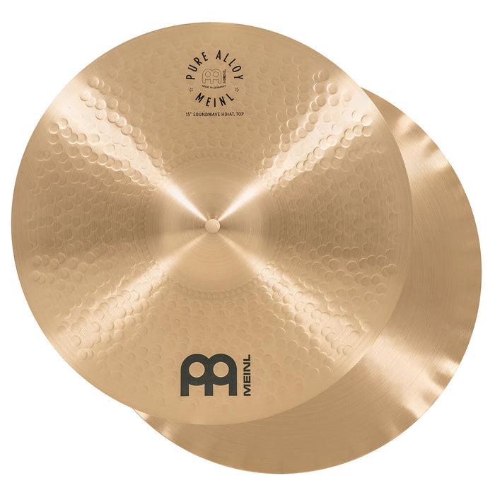MEINL Cymbals Pure Alloy Soundwave Hihat - 15"